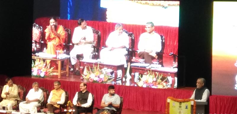 ಯೋಗ ಒಲಿಂಪಿಕ್ಸ್ ಕ್ರೀಡೆಯಾಗಿ ಪರಿಚಯಿಸಲು ಚಿಂತನೆ: ಕೇಂದ್ರ ಸಚಿವ ಶ್ರೀಪಾದ್ ನಾಯಕ್