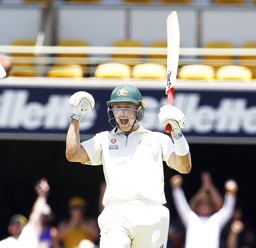 ಮೊದಲ ಟೆಸ್ಟ್‌: ಲ್ಯಾಬುಸ್ಚಾಗ್ನೆ, ವಾರ್ನರ್ ಭರ್ಜರಿ ಶತಕ