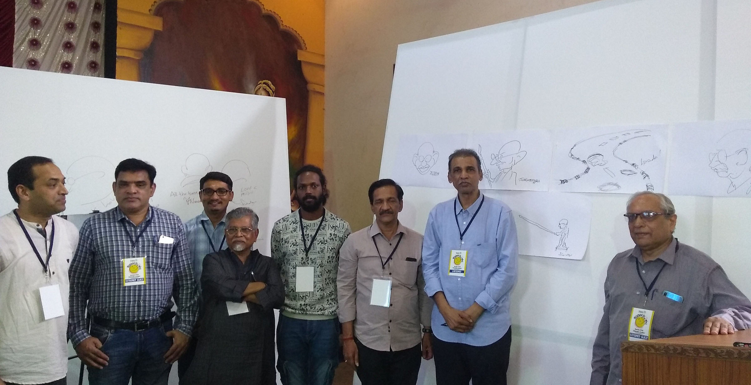 ವ್ಯಂಗ್ಯಚಿತ್ರಕಾರರು ವಿಪಕ್ಷ ನಾಯಕರಿದ್ದಂತೆ: ಬಾದಲ್ ನಂಜುಂಡಸ್ವಾಮಿ