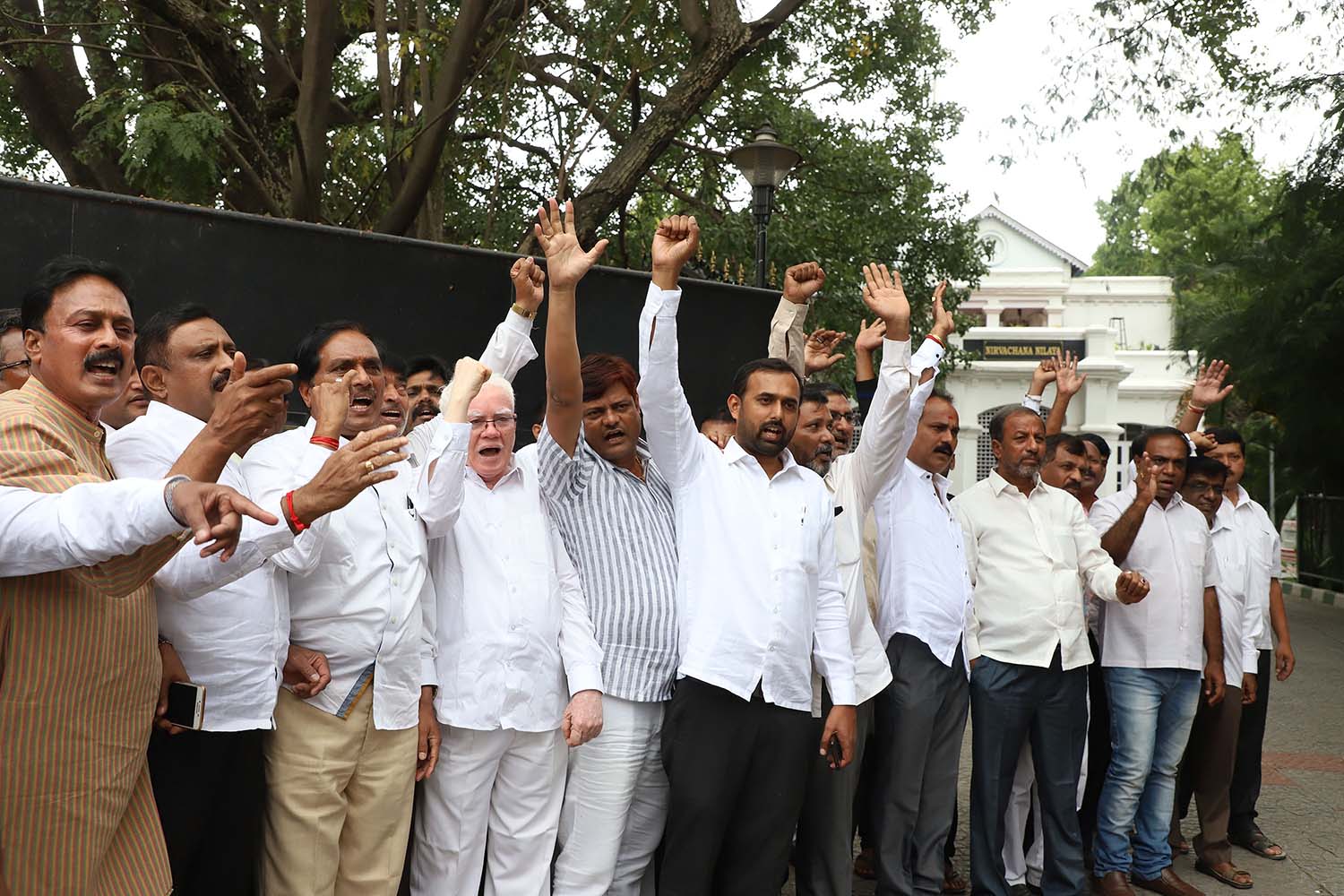 ಚುನಾವಣಾ ಆಯೋಗದ ವಿರುದ್ಧ ಕಾಂಗ್ರೆಸ್ ಪ್ರತಿಭಟನೆ