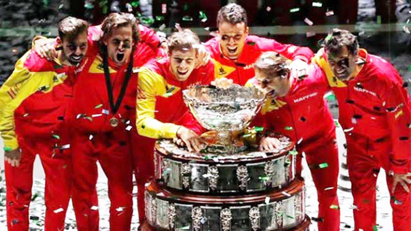 ನಡಾಲ್ ಸಾರಥ್ಯದಲ್ಲಿ ಸ್ಪೇನ್‌ಗೆ 6ನೇ ಬಾರಿ ಡೇವಿಸ್ ಕಪ್