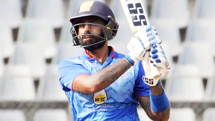 ಸಯ್ಯದ್ ಮುಷ್ತಾಕ್ ಅಲಿ ಟ್ರೋಫಿ : ಕರ್ನಾಟಕವನ್ನು ಮಣಿಸಿದ ಮುಂಬೈ