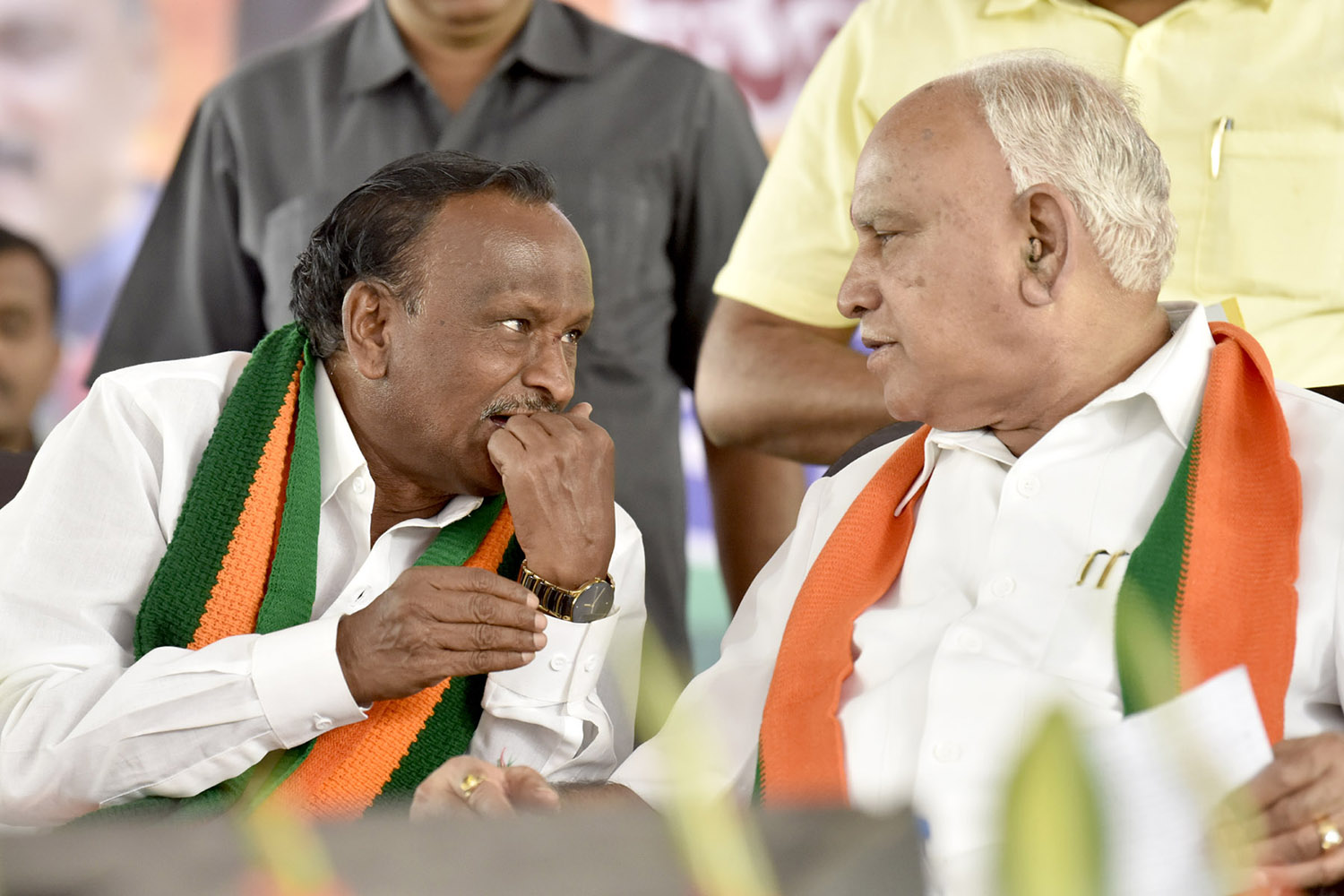 ಕಾಂಗ್ರೆಸ್ ಗೆ ಜಯವಾಗಲಿ ಎಂದ ಅನರ್ಹ ಶಾಸಕ ಎಂಟಿಬಿ ನಾಗರಾಜ್ !