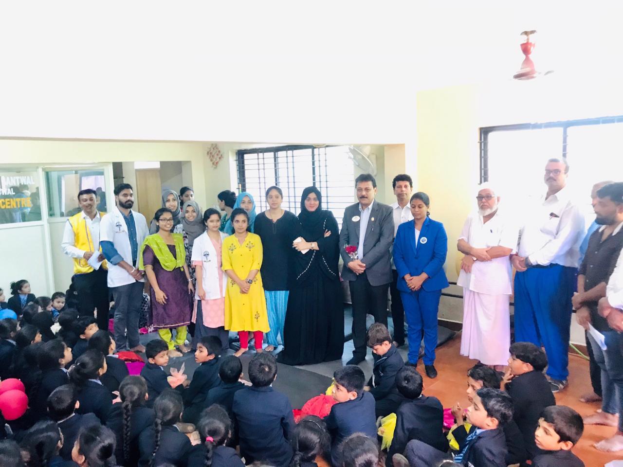 ಡೈಮಂಡ್  ಸ್ಕೂಲ್‍ : ನಿರ್ಮಲ ಹೃದಯ ವಿಶೇಷ ಚೇತನ ಮಕ್ಕಳ ಪಾಲನಾ ಕೇಂದ್ರಕ್ಕೆ ಭೇಟಿ