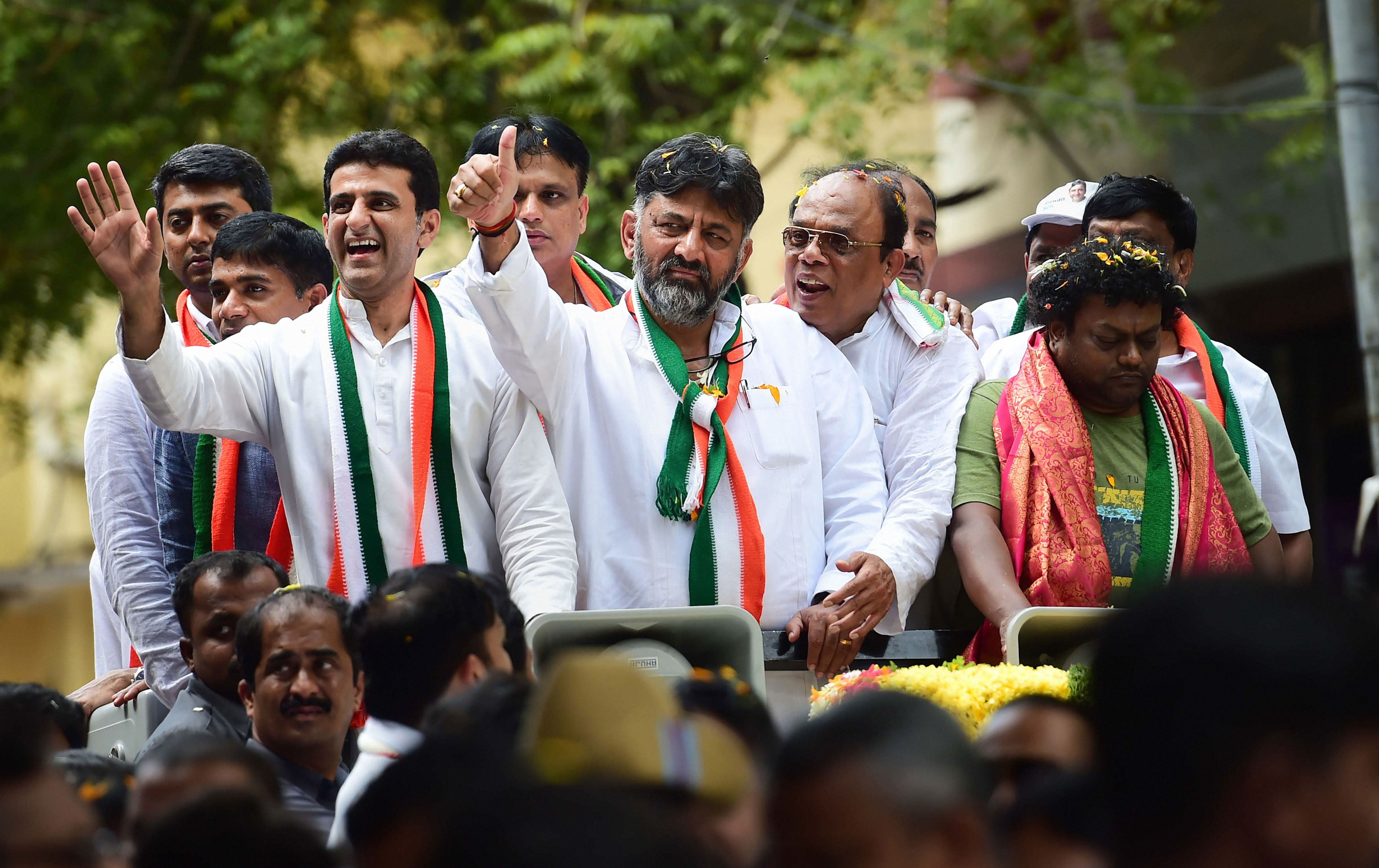 ರೋಶನ್ ಬೇಗ್ ಇದ್ದರೆ ಬಿಜೆಪಿಗೆ ಮತ ಬೀಳಲ್ಲ: ಡಿ.ಕೆ.ಶಿವಕುಮಾರ್