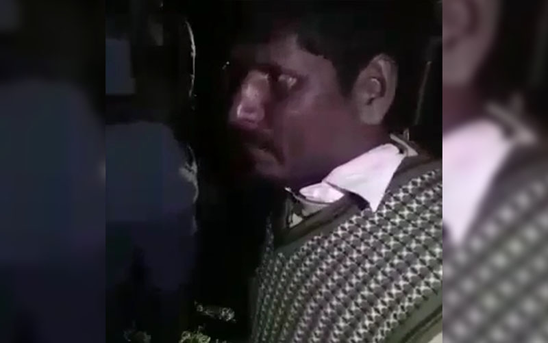 ಮಾಸ್ಕ್ ಧರಿಸಿ ಶ್ರೀಗಂಧ ಕಳ್ಳತನಕ್ಕೆ ಯತ್ನ: ಗ್ರಾಮಸ್ಥರ ಕೈಗೆ ಸಿಕ್ಕ ಆರೋಪಿಗೆ ಥಳಿತ, ನಾಲ್ವರು ಪರಾರಿ