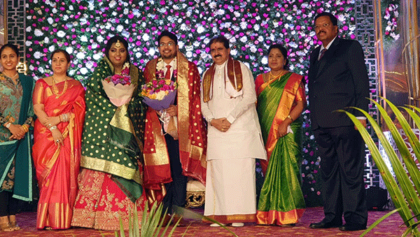 ಹಿಮಾಚಲ ಪ್ರದೇಶ ಹೈಕೋರ್ಟ್‌ನ ಮುಖ್ಯ ನ್ಯಾಯಾಧೀಶರ ಪುತ್ರಿಯ ಆರತಕ್ಷತೆ: ಚಂದ್ರಶೇಖರ ಸ್ವಾಮೀಜಿ ಭಾಗಿ