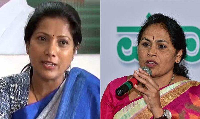 ಶೋಭಾ ಕರಂದ್ಲಾಜೆ ವಿರುದ್ಧ ಪುಷ್ಪಾ ಅಮರನಾಥ್ ವಾಗ್ದಾಳಿ