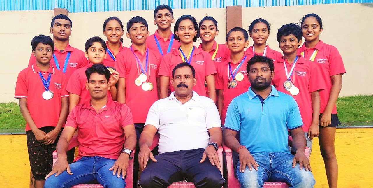 ಮಂಗಳೂರು: ರಾಜ್ಯಮಟ್ಟದ ಈಜು ಸ್ಪರ್ಧೆಯಲ್ಲಿ  ಜೈ ಹಿಂದ್ ಈಜು ಕ್ಲಬ್‌ ಗೆ ಹಲವು ಪದಕ