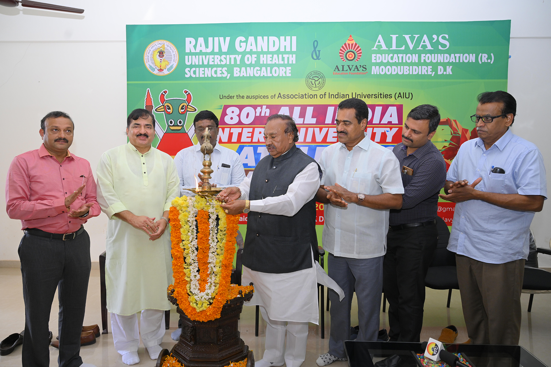 ಮೂಡುಬಿದಿರೆ : ಅ.ಭಾ.ಅಂ.ವಿವಿ ಕ್ರೀಡಾಕೂಟಕ್ಕೆ 50 ಲಕ್ಷ ರೂ. ಅನುದಾನ :  ಈಶ್ವರಪ್ಪ ಘೋಷಣೆ