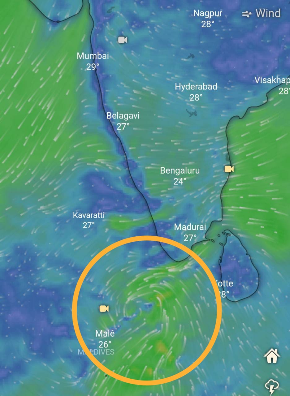 ಅರಬ್ಬಿ ಸಮುದ್ರದಲ್ಲಿ ವಾಯುಭಾರ ಕುಸಿತ : ಡಿ.3ರವರೆಗೆ ಭಾರೀ ಮಳೆ ಸಾಧ್ಯತೆ- ಐಎಂಡಿ
