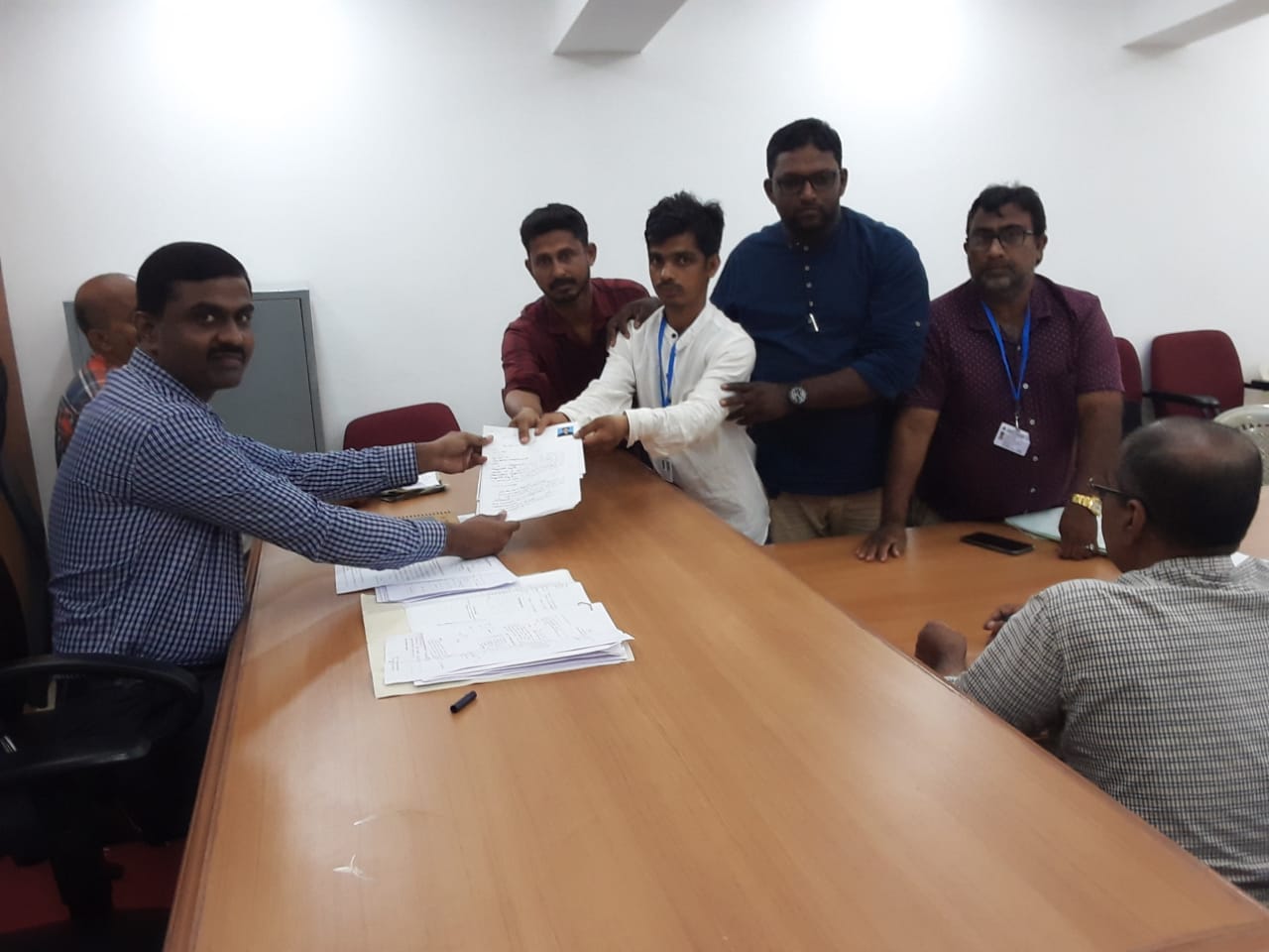 ಪಟ್ಟಣ ವ್ಯಾಪಾರ ಸಮಿತಿ ಚುನಾವಣೆ : ಸಿಐಟಿಯುನ 10 ಅಭ್ಯರ್ಥಿಗಳಿಂದ ನಾಮಪತ್ರ ಸಲ್ಲಿಕೆ