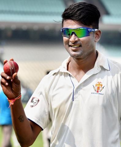 ಕರ್ನಾಟಕಕ್ಕೆ ಮೊದಲ ಇನಿಂಗ್ಸ್ ಮುನ್ನಡೆ