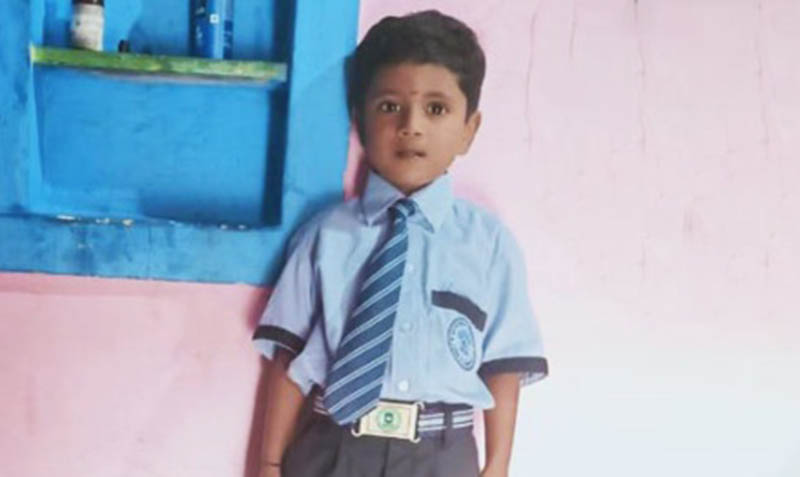 ಶಾಲಾ ವ್ಯಾನ್ ಢಿಕ್ಕಿ: 4 ವರ್ಷದ ಬಾಲಕ ಮೃತ್ಯು