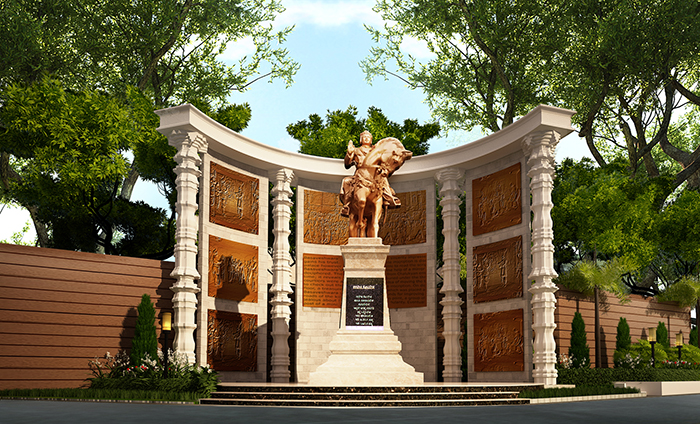 ಬಸವಣ್ಣ ಪ್ರತಿಮೆಯ ಕಾಮಗಾರಿ ಪರಿಶೀಲಿಸಿದ ಮೇಯರ್: ಮಾರ್ಚ್ ಅಂತ್ಯಕ್ಕೆ ಕಾಮಗಾರಿ ಪೂರ್ಣ- ಭರವಸೆ