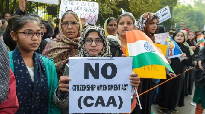ಲಂಡನ್: ಪೌರತ್ವ ಕಾಯ್ದೆ ವಿರುದ್ಧ ಭಾರತೀಯ ವಿದ್ಯಾರ್ಥಿಗಳಿಂದ ಪ್ರತಿಭಟನೆ