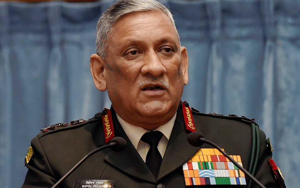 ಪೌರತ್ವ ಪ್ರತಿಭಟನೆಗಳನ್ನು ಟೀಕಿಸಿದ ಸೇನಾ ಮುಖ್ಯಸ್ಥರಿಗೆ ವಿಪಕ್ಷಗಳ ತಿರುಗೇಟು