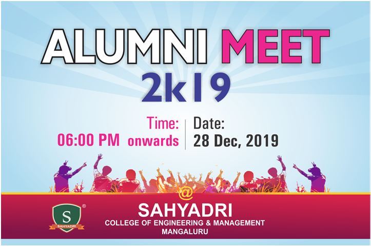 ಡಿ.28: ಸಹ್ಯಾದ್ರಿಯಲ್ಲಿ ಹಳೆ ವಿದ್ಯಾರ್ಥಿಗಳ ಸಮ್ಮಿಲನ