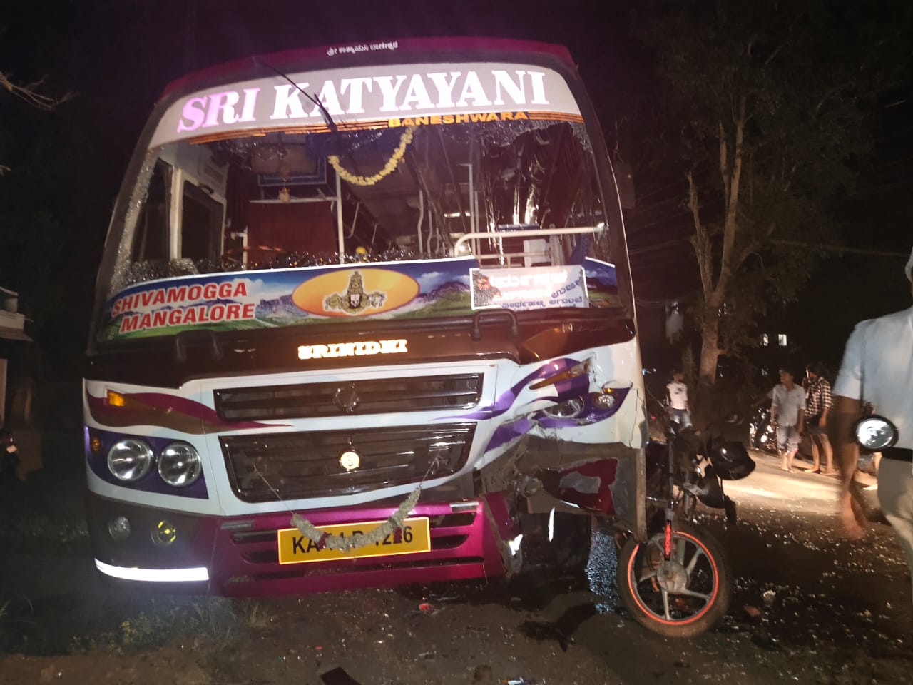 ಬೆಳ್ತಂಗಡಿ : ಬಸ್ ಢಿಕ್ಕಿ ; ಬೈಕ್ ಸವಾರ ಮೃತ್ಯು