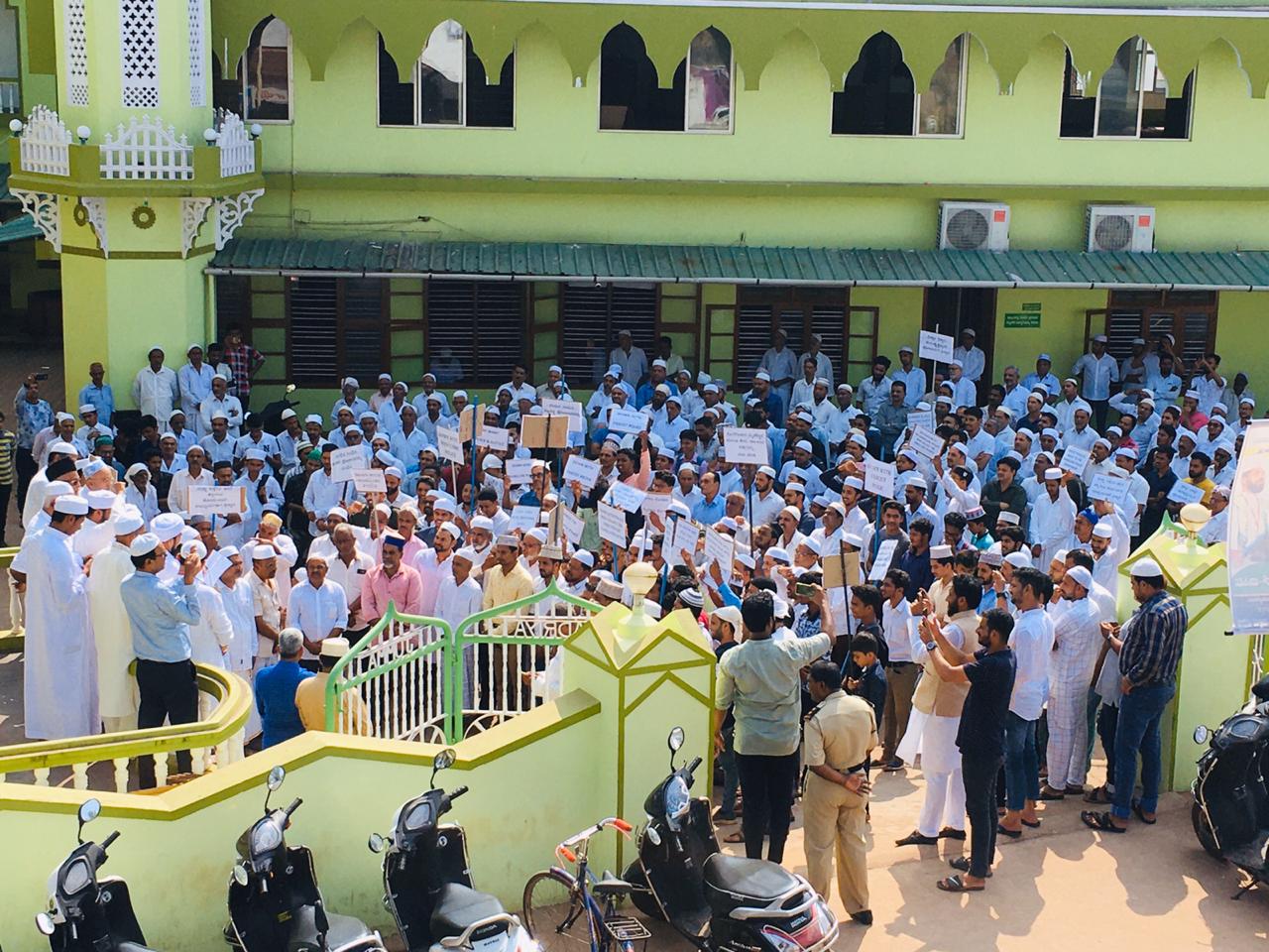 ಕೃಷ್ಣಾಪುರ : ಎನ್ಆರ್ ಸಿ, ಪೌರತ್ವ ತಿದ್ದುಪಡಿ ಕಾಯ್ದೆ ವಿರೋಧಿಸಿ ಪ್ರತಿಭಟನೆ