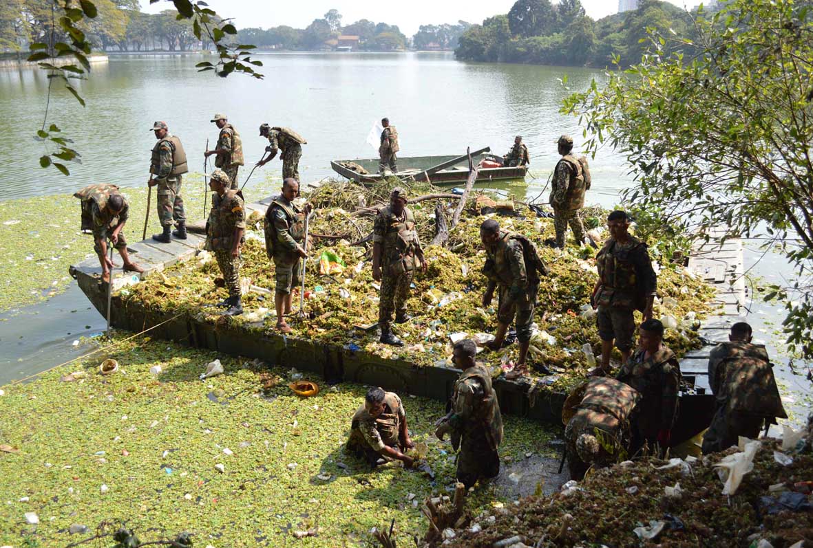 ಹಲಸೂರು ಕೆರೆ ಸ್ವಚ್ಛತಾ ಅಭಿಯಾನ: 65 ಲೋಡ್ ತ್ಯಾಜ್ಯ ಹೊರಕ್ಕೆ !