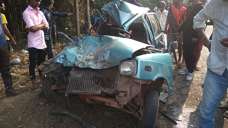 ಕಾರು-ಬಸ್ ಮುಖಾಮುಖಿ ಢಿಕ್ಕಿ: ಕಾಲೇಜು ಪ್ರಾಂಶುಪಾಲ ಮೃತ್ಯು