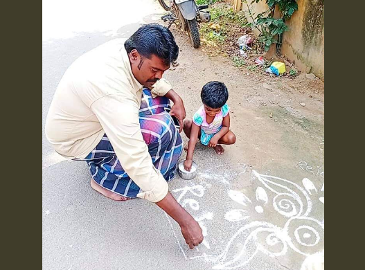 ಪೊಲೀಸ್ ಕ್ರಮದ ವಿರುದ್ಧ ಆಕ್ರೋಶ: ತಮಿಳುನಾಡಿನ ಹಲವೆಡೆ ಸಿಎಎ ವಿರೋಧಿಸಿ ರಂಗೋಲಿ ಬಿಡಿಸಿದ ಜನರು