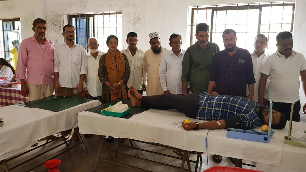 ಕೊಂಬಗುಡ್ಡೆ: ಪಿಎಫ್‌ಐಯಿಂದ ರಕ್ತದಾನ ಶಿಬಿರ