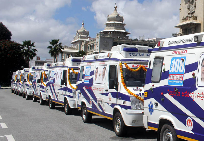 ಹೊಸ ವರ್ಷದ ತುರ್ತು ಪ್ರತಿಸ್ಪಂದನಕ್ಕಾಗಿ ‘ಆರೋಗ್ಯ ಕವಚ 108’ ಸಿದ್ಧ