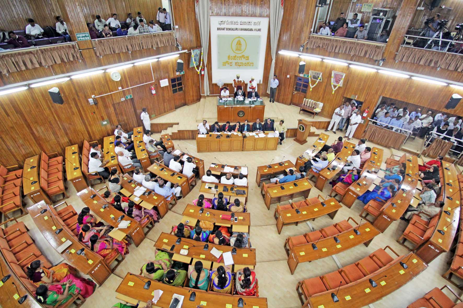 ಬಿಬಿಎಂಪಿ ಕೌನ್ಸಿಲ್ ಸಭೆಯಲ್ಲಿ ಪೇಜಾವರ ಶ್ರೀಗೆ ಸಂತಾಪ