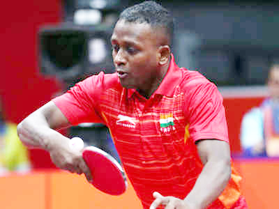 ಟೇಬಲ್ ಟೆನಿಸ್: ಸಿಂಗಲ್ಸ್ ಪ್ರಶಸ್ತಿ ಗೆದ್ದ  ಅಮಲ್‌ರಾಜ್, ಸುತೀರ್ಥಾ