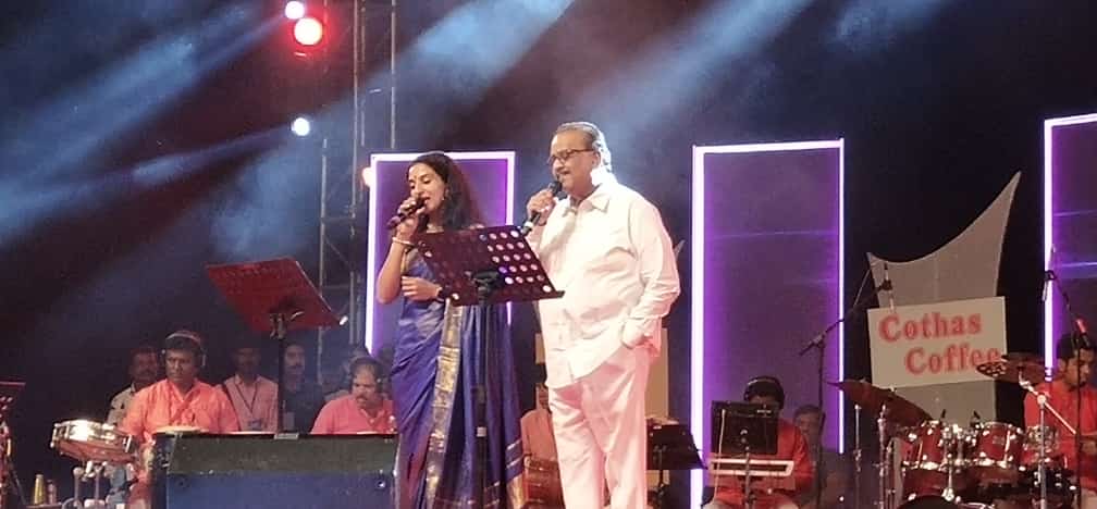 ಅಡ್ಯಾರ್‌ನಲ್ಲಿ ಸಂಗೀತದ ಸುಧೆ ಹರಿಸಿದ ಡಾ.ಎಸ್‌ಪಿ ಬಾಲಸುಬ್ರಹ್ಮಣ್ಯಂ