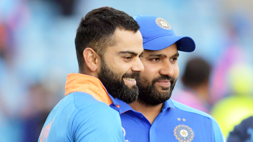 ಅಗ್ರಸ್ಥಾನಗಳನ್ನು ಉಳಿಸಿಕೊಂಡ ಕೊಹ್ಲಿ, ರೋಹಿತ್