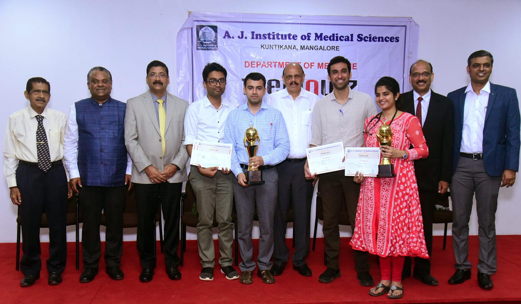 ಕೆಎಂಸಿ ಮಣಿಪಾಲ ತಂಡಕ್ಕೆ ಮೆಡಿಕ್ವಿಜ್-2020 ಪ್ರಶಸ್ತಿ