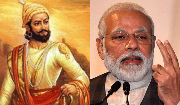 ಸಂಘ ಪರಿವಾರದ ಹೊಸ ತಂತ್ರ ಮೋದಿ-ಶಿವಾಜಿ ಹೋಲಿಕೆ!