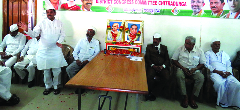 ದೇಶದ ಸಂವಿಧಾನ ಆಡಳಿತ ಪಕ್ಷಗಳ ಹುನ್ನಾರದಿಂದಾಗಿ ಆಪತ್ತಿನಲ್ಲಿದೆ: ಚಂದ್ರಪ್ಪ