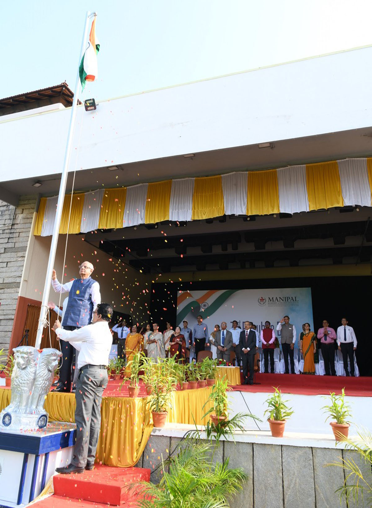 ಮಾಹೆಯಲ್ಲಿ ಗಣರಾಜ್ಯೋತ್ಸವ ಆಚರಣೆ