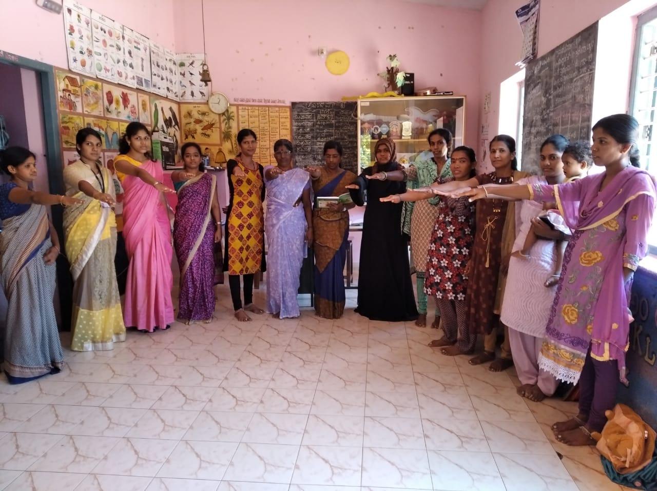 ಕರ್ನೋಡಿ ಅಂಗನವಾಡಿ ಕೇಂದ್ರದಲ್ಲಿ ಮತದಾರರ ಜಾಗೃತಿ ಕಾರ್ಯಕ್ರಮ