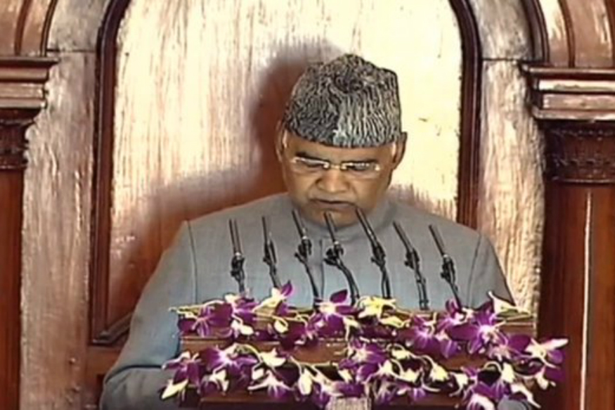 ಕೇಂದ್ರ ಬಜೆಟ್ ಅಧಿವೇಶನ ಆರಂಭ, ಜಂಟಿ ಅಧಿವೇಶನ ಉದ್ದೇಶಿಸಿ ರಾಷ್ಟ್ರಪತಿ ಭಾಷಣ