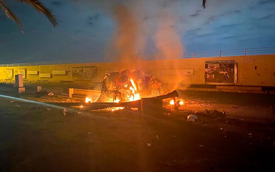 ಬಗ್ದಾದ್‌ನ ಅಮೆರಿಕ ರಾಯಭಾರಿ ಕಚೇರಿ ಬಳಿ ಅಪ್ಪಳಿಸಿದ ಎರಡು ಕ್ಷಿಪಣಿಗಳು