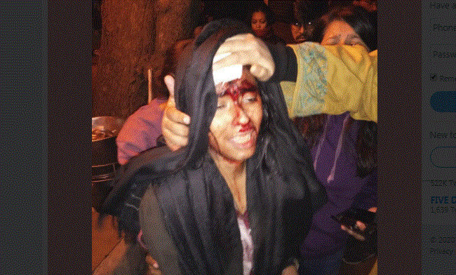 ಮಾಸ್ಕ್ ಧರಿಸಿದ ದುಷ್ಕರ್ಮಿಗಳ ತಂಡದಿಂದ ಜೆಎನ್ ಯುನಲ್ಲಿ ದಾಂಧಲೆ: ವಿದ್ಯಾರ್ಥಿಗಳು, ಶಿಕ್ಷಕರ ಮೇಲೆ ಹಲ್ಲೆ