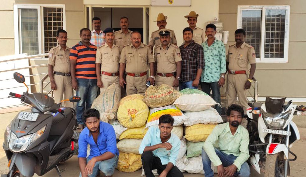 ಉಪ್ಪಿನಂಗಡಿ: ಅಡಿಕೆ ಕಳವು ಪ್ರಕರಣ ; ಮೂವರು ಸೆರೆ