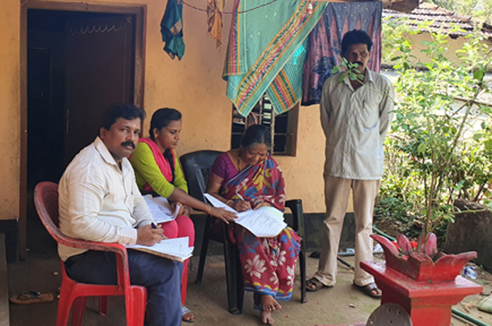 ಉಡುಪಿ ತಾಲೂಕಿನಲ್ಲಿ ಮನೆ ಬಾಗಿಲಿಗೆ ಪಿಂಚಣಿ