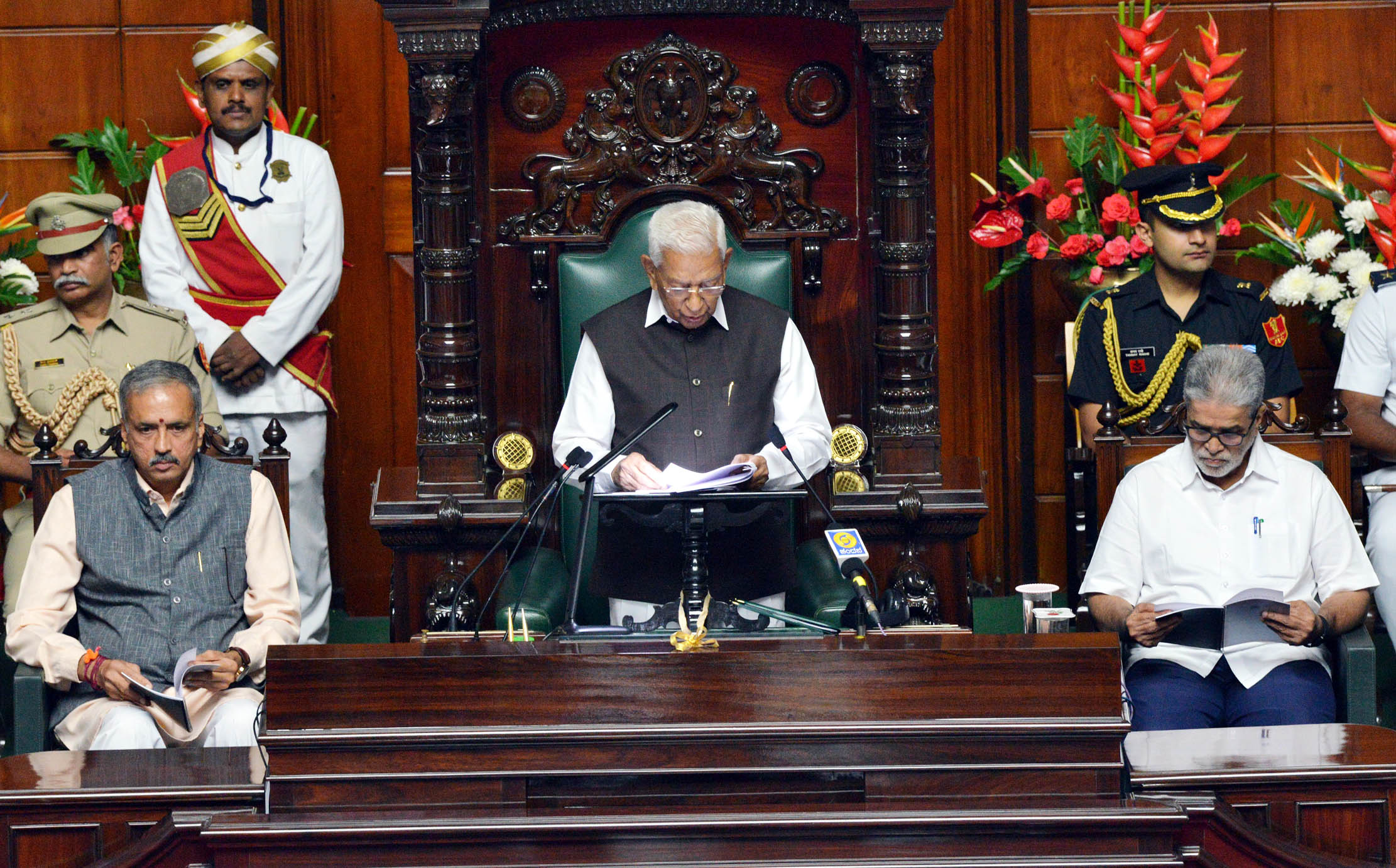 100 ತಾಲೂಕುಗಳಲ್ಲಿ ‘ಬರ ನಿಯಂತ್ರಣ ಜಲಾನಯನ ಅಭಿವೃದ್ಧಿ’ ಯೋಜನೆ: ರಾಜ್ಯಪಾಲ ವಜುಭಾಯಿ