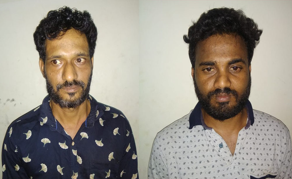 ಅಕ್ರಮ ಗಾಂಜಾ ಮಾರಾಟ: ಇಬ್ಬರ ಬಂಧನ