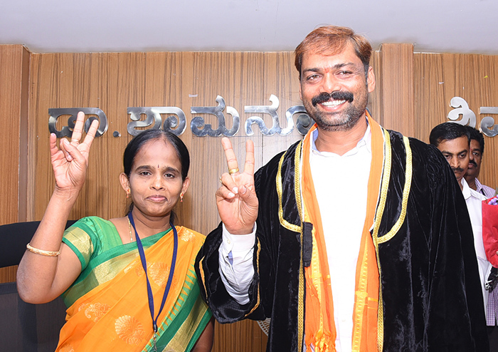 ದಾವಣಗೆರೆ ಮಹಾನಗರ ಪಾಲಿಕೆ ಬಿಜೆಪಿ ತೆಕ್ಕೆಗೆ