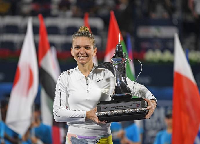 ದುಬೈ ಓಪನ್ ಜಯಿಸಿದ ಸಿಮೊನಾ ಹ್ಯಾಲೆಪ್