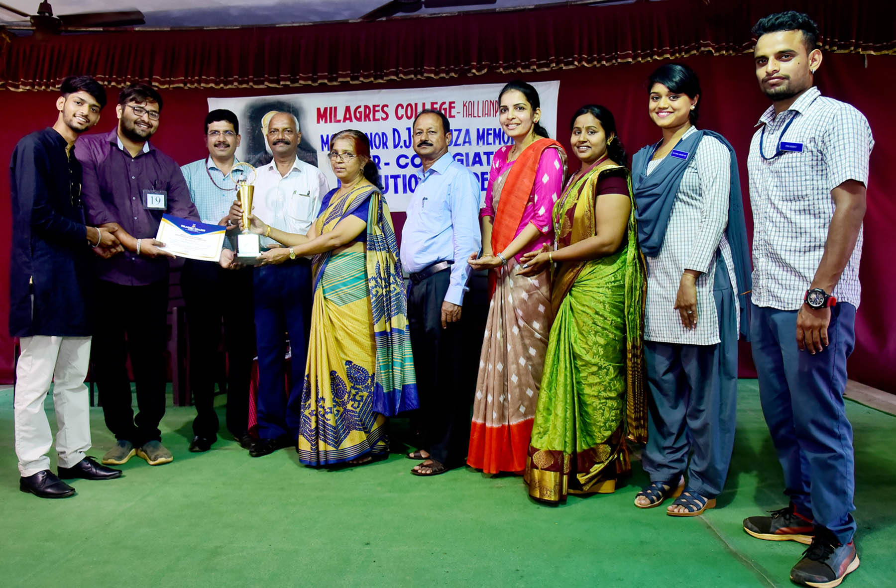 ಅಂತರ್ ಕಾಲೇಜು ಭಾಷಣ ಸ್ಪರ್ಧೆ: ಪಿಪಿಸಿ ಸಂಧ್ಯಾ ಕಾಲೇಜಿನ ವೆಂಕಟೇಶಪ್ರಸಾದ್ ಪ್ರಥಮ