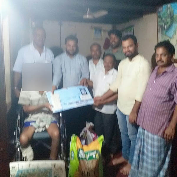 ಎಸ್.ವೈ.ಎಸ್, ಎಸ್ಸೆಸ್ಸೆಫ್ ವಗ್ಗ ಶಾಖೆ ವತಿಯಿಂದ ಸಾಂತ್ವನ ಸೇವೆ