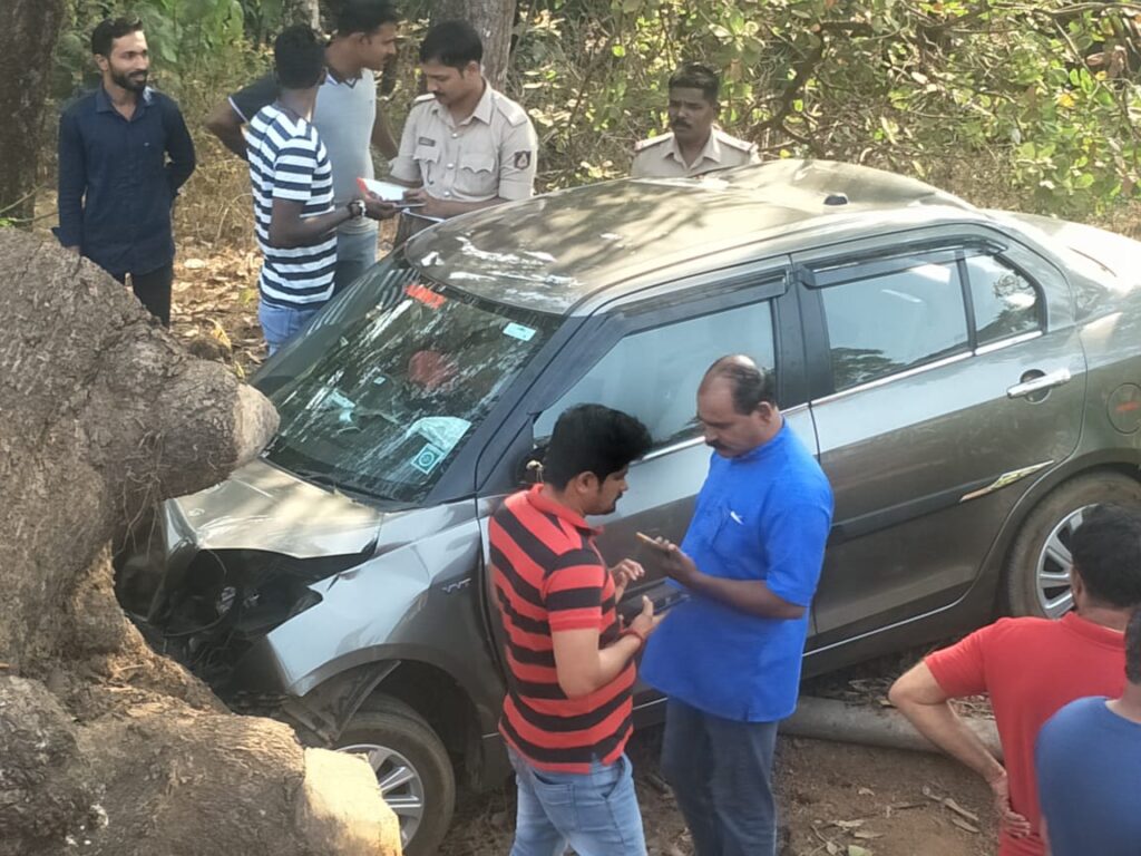 ಪುಂಜಾಲಕಟ್ಟೆ: ಚಾಲಕನ ನಿಯಂತ್ರಣ ತಪ್ಪಿ ಕಾರು ಪಲ್ಟಿ ; ಮಹಿಳೆ ಮೃತ್ಯು